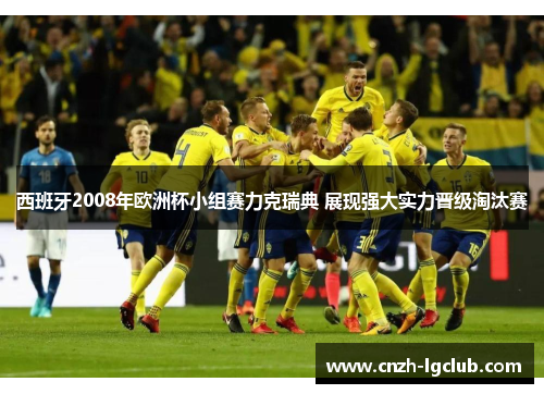 西班牙2008年欧洲杯小组赛力克瑞典 展现强大实力晋级淘汰赛